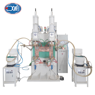 좋은 가격 Capacitive Discharge Nut Spot Welding Machine With Two Vibratory Bowl Feeder 온라인